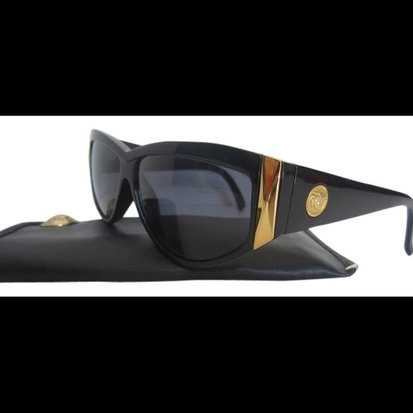 Versace Vintage RARE Medusa Sunglasses 369 Col 852 - Picture 3 of 9